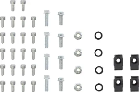 MOOSE OFFROAD HARD-PARTS - BRACES RADIATOR HON - 19010912