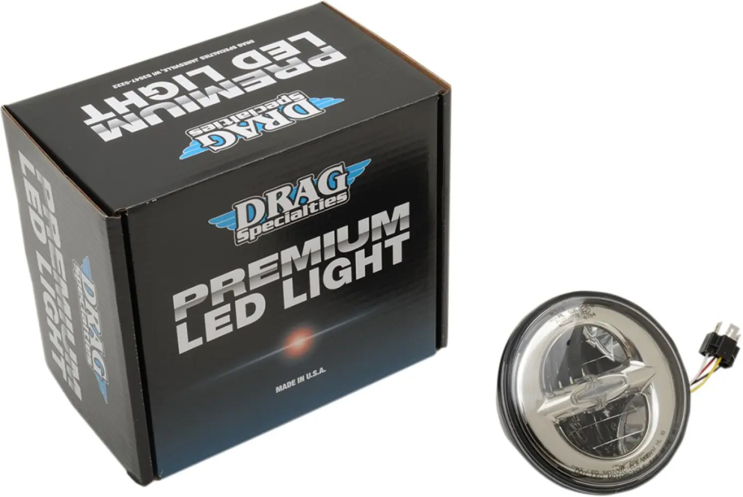 DRAG SPECIALTIES - HEADLIGHT 5.75 LED REFL ECE - 20011538