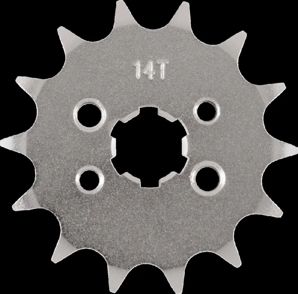 MOOSE OFFROAD HARD-PARTS - FRONT SPROCKET - DERBI - 14T - 12122279