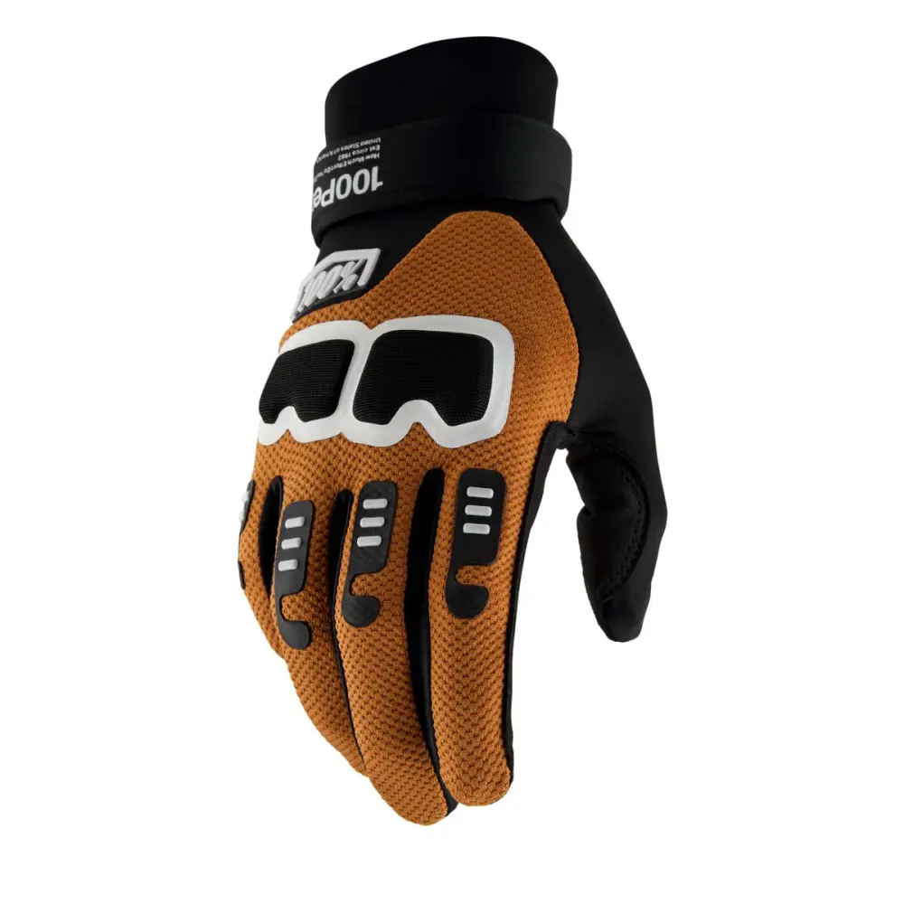 100% - GLOVES LANGDALE BLACK/TAN - M - 33308598