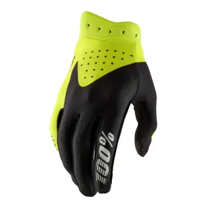 100% - GLOVES ITRACK BLACK/FLO YELLOW - 33308643