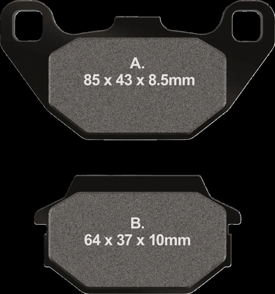EBC - BRAKE PAD FA SER ORGANIC - 17100078