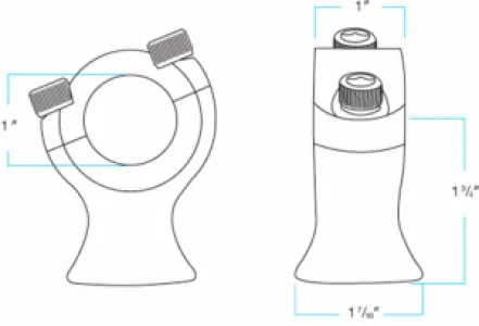 BILTWELL - RISERS SLIMLINE 1.75 POLISHED - 06020567
