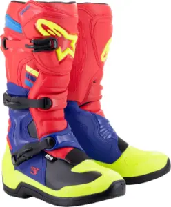 ALPINESTARS(MX) - BOOT TECH3 RD/BL/ YL FL 9 - 34102841
