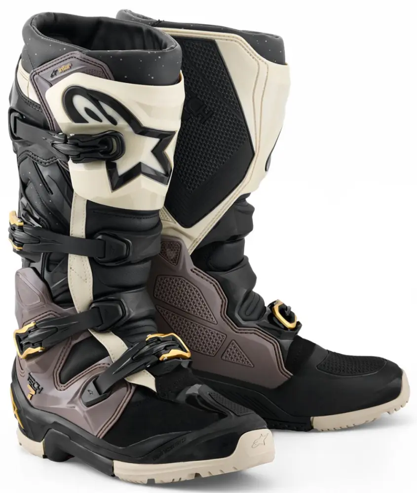 ALPINESTARS(MX) - BOOT T7 END DS BLACK/GY/GOLD 9 - 34103470