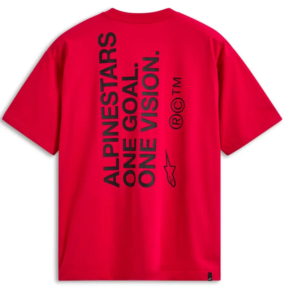 ALPINESTARS (CASUALS) - TEE SS CSF OVERSIZED ONE RED M - 303025390