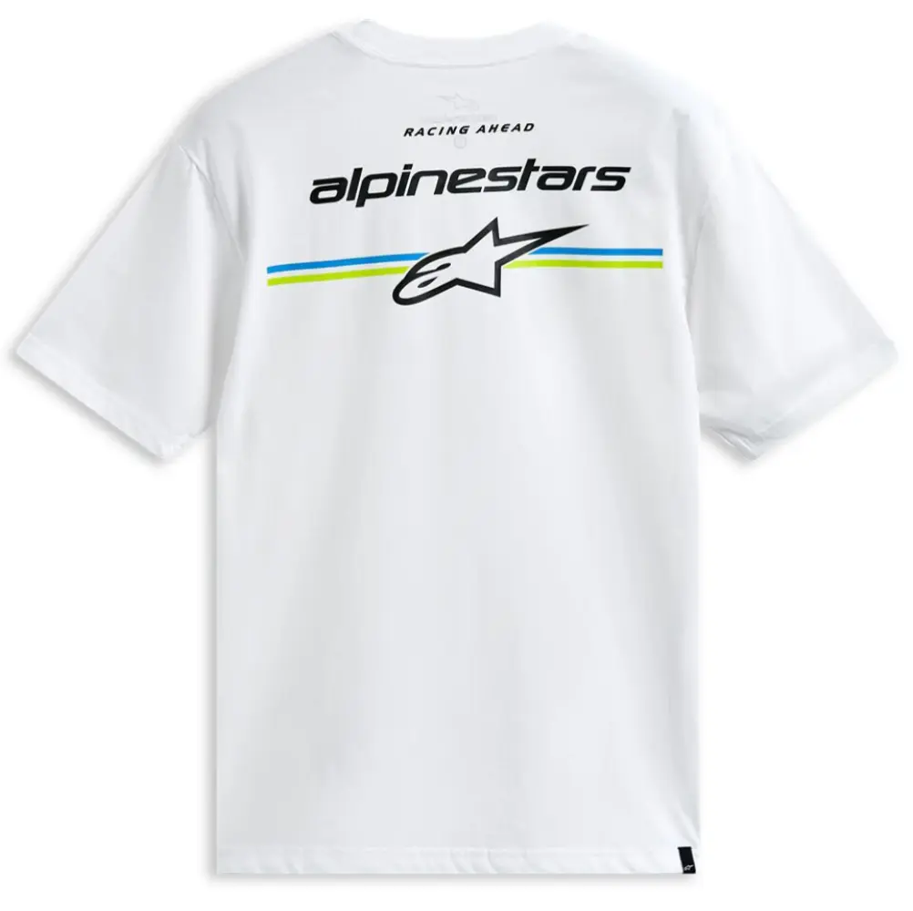 ALPINESTARS (CASUALS) - TEE SS CSF LANES WHITE 2XL - 303025413