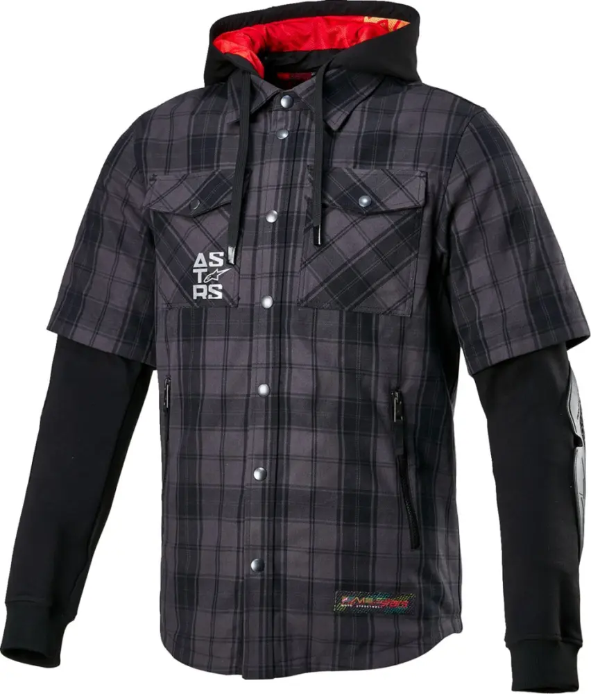 ALPINESTARS (ROAD) - JACKET TARTAN SHIRT GY 3X - 28206475