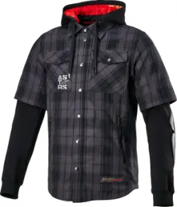 ALPINESTARS (ROAD) - JACKET TARTAN SHIRT GY 3X - 28206475