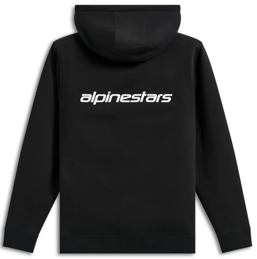 ALPINESTARS (CASUALS) - HOODIE ZIP TRANSVERSE BLACK 2X - 30507318