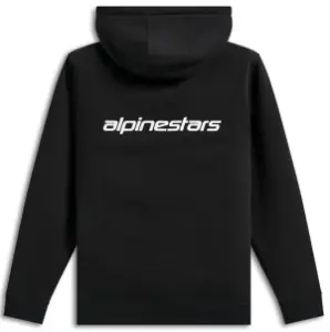 ALPINESTARS (CASUALS) - HOODIE ZIP TRANSVERSE BLACK 2X - 30507318
