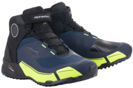 ALPINESTARS (ROAD) - SHOE CR-X DS BK/BL/YL 7.5 - 34053098