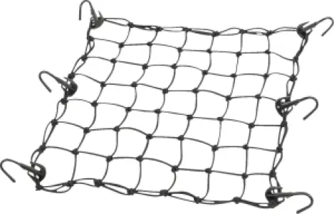MOOSE OFFROAD HARD-PARTS - CARGO NET ADJUSTABLE BLACK 15X - 39200544