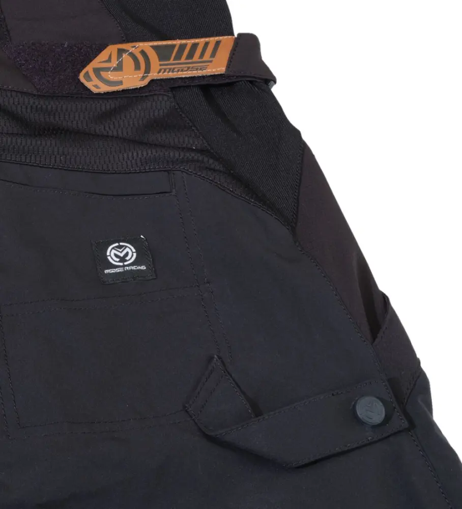 MOOSE OFFROAD SOFT-GOODS - PANT MOTOREES BLACK LG - 290112099