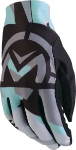MOOSE OFFROAD SOFT-GOODS - GLOVE MX2 BLACK/TEAL SM - 33307957