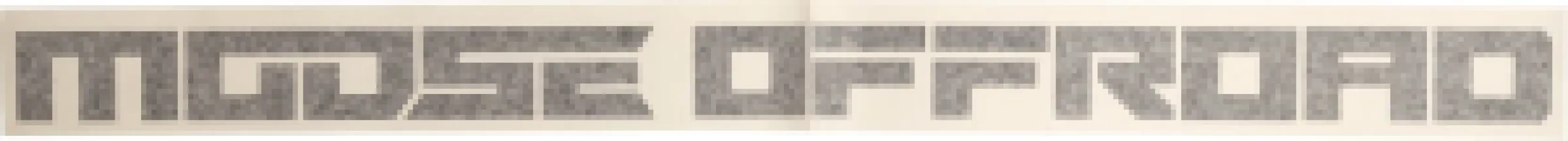 MOOSE OFFROAD SOFT-GOODS - DECAL MOOSE OFFROAD BLACK - 43202631