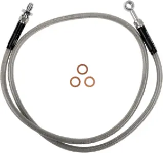 MOOSE OFFROAD HARD-PARTS - Stainless Steel Braided Clutch - 06610105