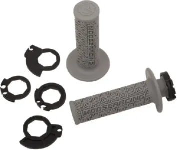 MOOSE OFFROAD HARD-PARTS - GRIP LOCK-ON MOOSE GY/SI - 06302540