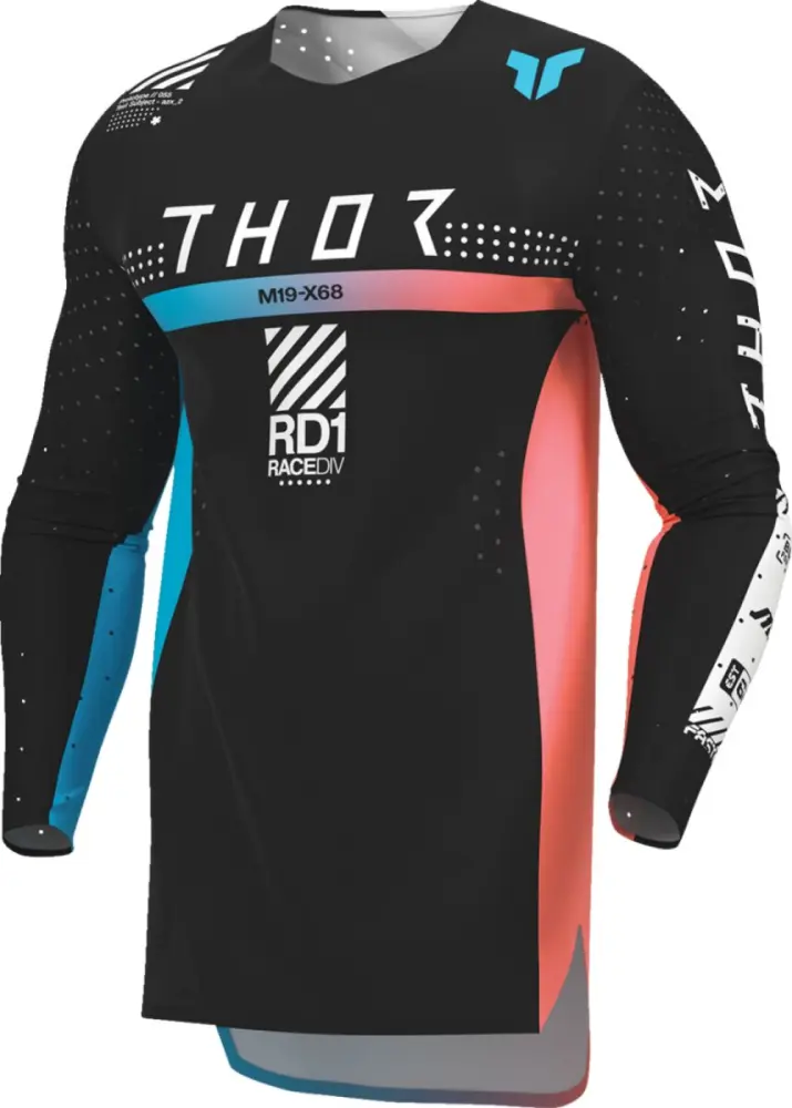 THOR - JERSEY SPORTMODE SYNTH BLACK S - 29108370