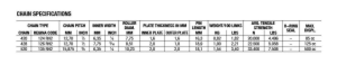 REGINA - CHAIN 428RH2 GB 126C - 12200301