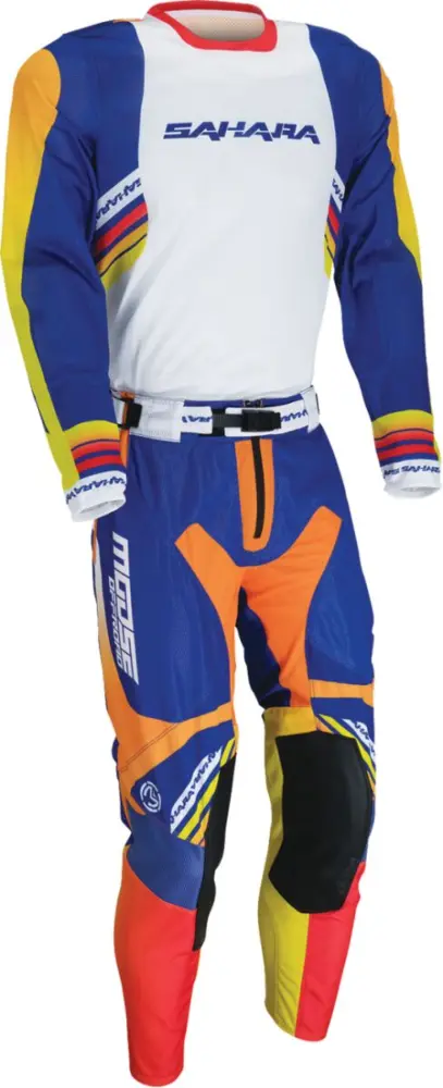 MOOSE OFFROAD SOFT-GOODS - JERSEY SAHARA BLUE/ORANGE XL - 29108783