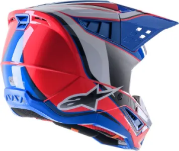 ALPINESTARS(MX) - HELMET SM5 SAIL PK/BL 2X - 01108434