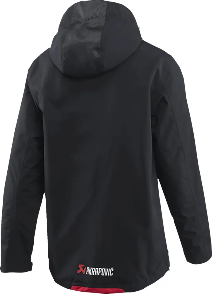 AKRAPOVIC - RAIN JACKET BLACK MEN 2XL - 30011454
