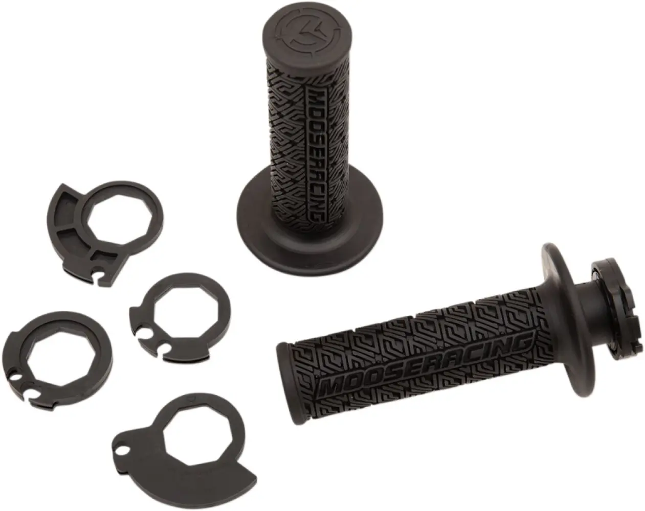 MOOSE OFFROAD HARD-PARTS - GRIP LOCK-ON MOOSE BK/GD - 06302535
