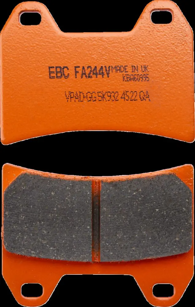 EBC - BRAKE PAD VEE SEMISNTRD  - 17211453