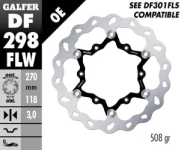 GALFER - BRAKE DISC FLOAT WAVE - 17111725