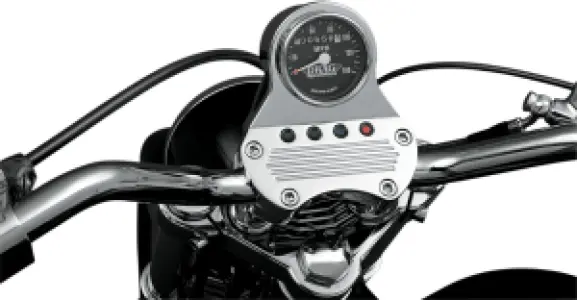 DRAG SPECIALTIES - 2:1 BLK FACE MINI SPEEDO - DS244131