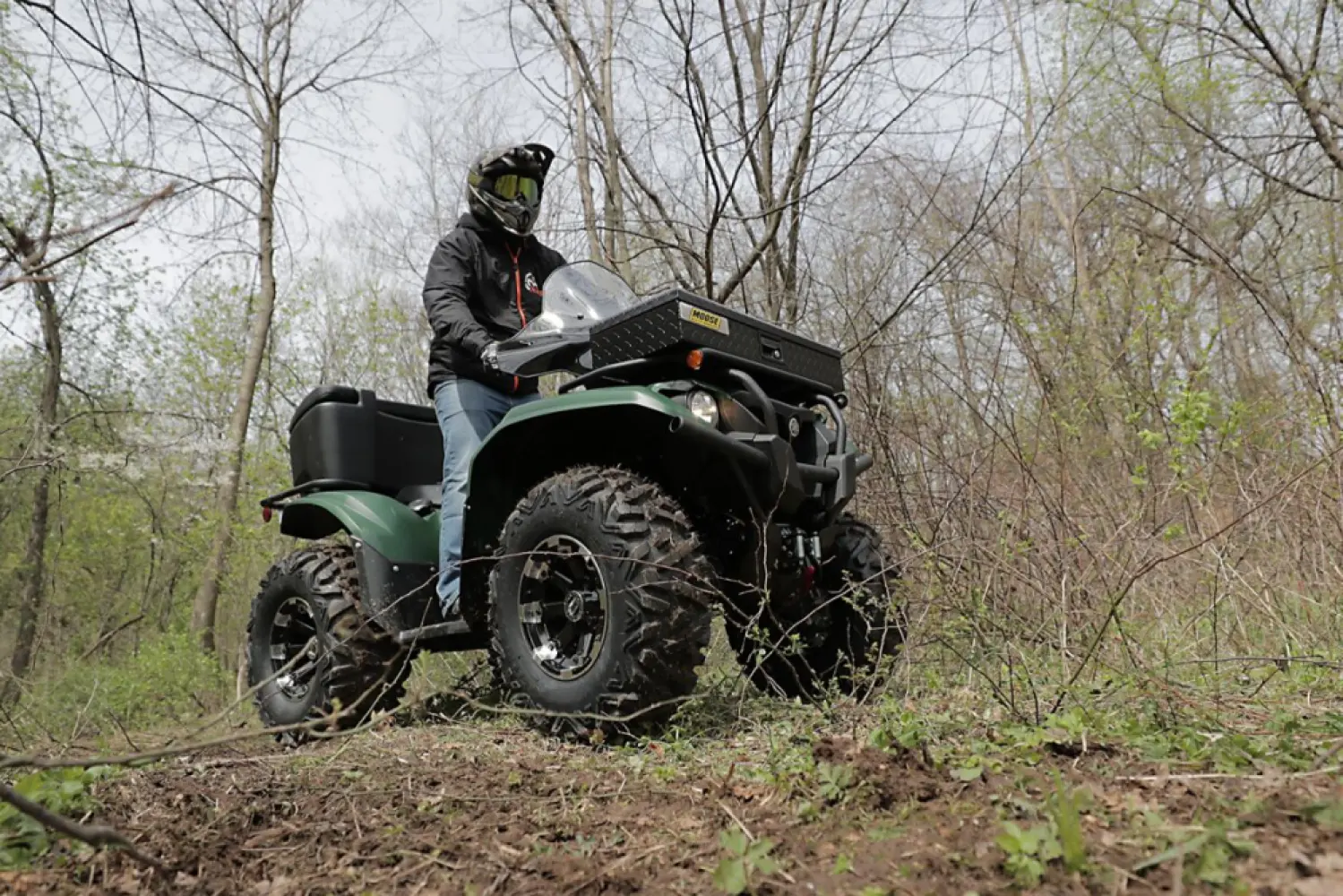 MOOSE OFFROAD FOUR WHEEL - FRONT TRUNK ALUM BK - 35050047