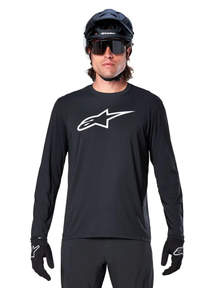 ALPINESTARS BICYCLE - JERSEY LS A-DURA ASTAR BLACK M - 50200448