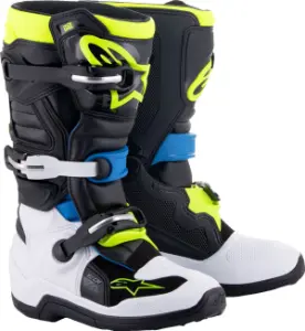 ALPINESTARS(MX) - BOOT TECH7S BK/BL/YL 4 - 34110622