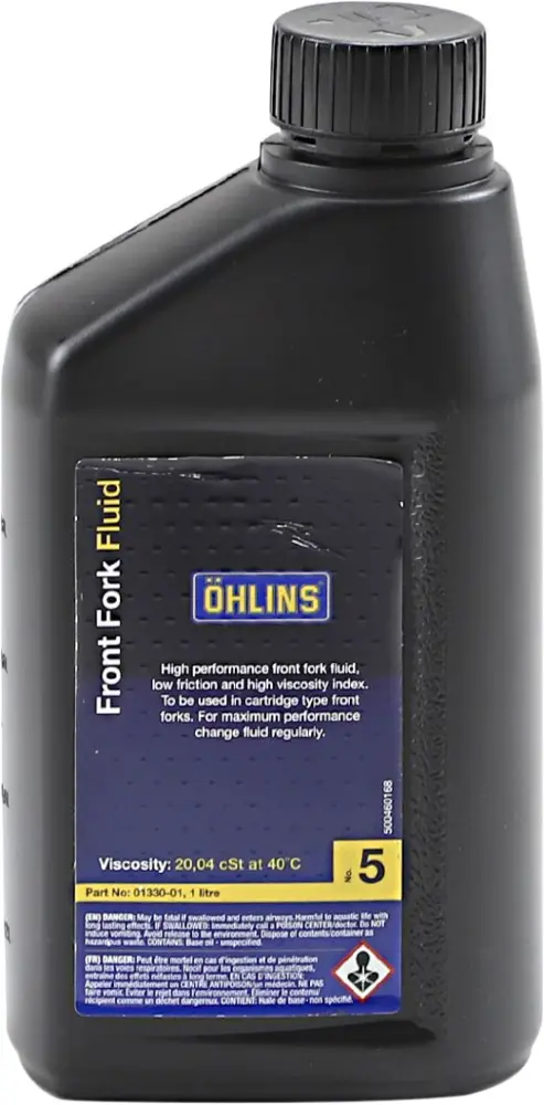 OHLINS - FRONT FORK OIL #5 SAE 7 5W 1L - 36090069