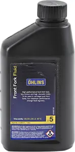 OHLINS - FRONT FORK OIL #5 SAE 7 5W 1L - 36090069