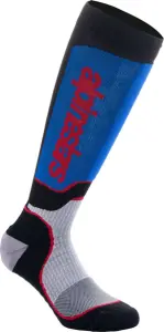 ALPINESTARS(MX) - SOCK MX PLUS BLK/WHT/BL L - 34310841