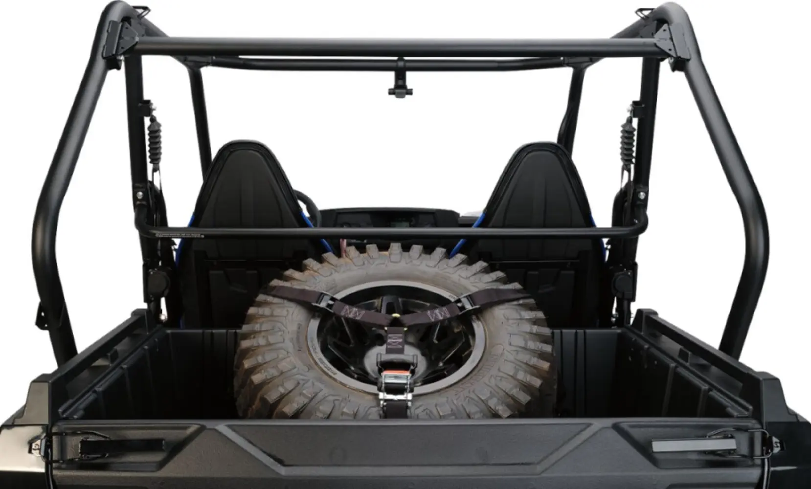 MOOSE OFFROAD HARD-PARTS - SPARE TIRE Y-STRAPS UTV BLK MS - 39200523
