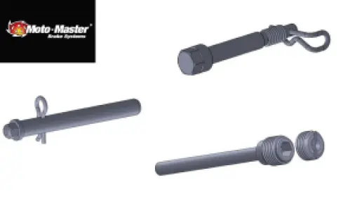 MOTO-MASTER - BRAKE PAD PIN + CLIP - 17310226
