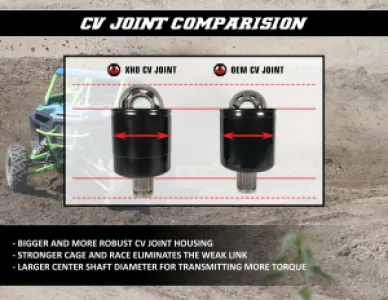 DEMON - XTREME LONG TRAVEL H-DUTY AXLE - 02141514