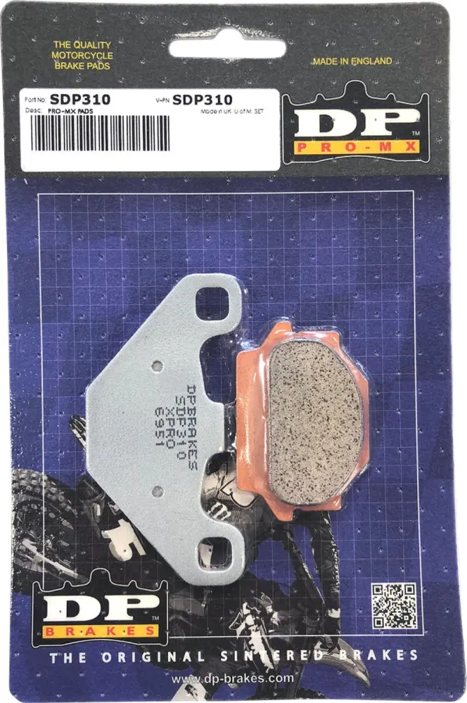 DP BRAKES - BRAKE PAD SDP MX/ST ALL F/R - SDP310MX
