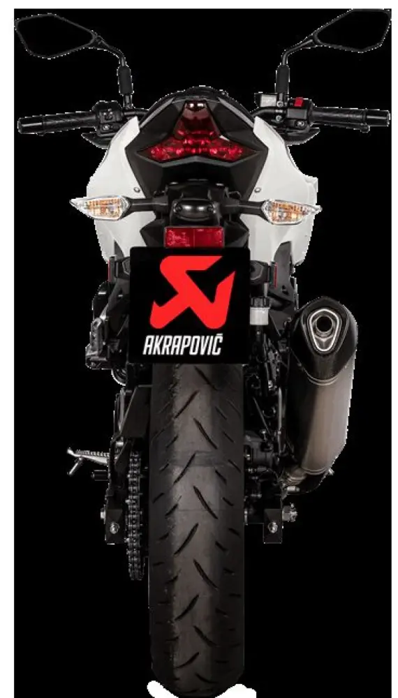 AKRAPOVIC - MUFFLER TI/CF NINJA 400 - 18114372