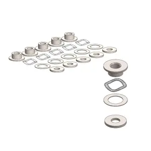 MOTO-MASTER - FITTING KIT BMW RIVET 5.0MM - 17103728