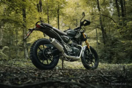 AKRAPOVIC - MUFFLER SLIP-ON TI TRIUMPH SPE - 18114726