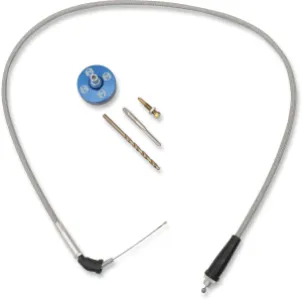 MOOSE OFFROAD HARD-PARTS - CARB CVR/CABLE-BLSTR BLU - 10500027