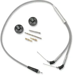 MOOSE OFFROAD HARD-PARTS - CARB CVR/CABLE-BANSH BLK - 10500033
