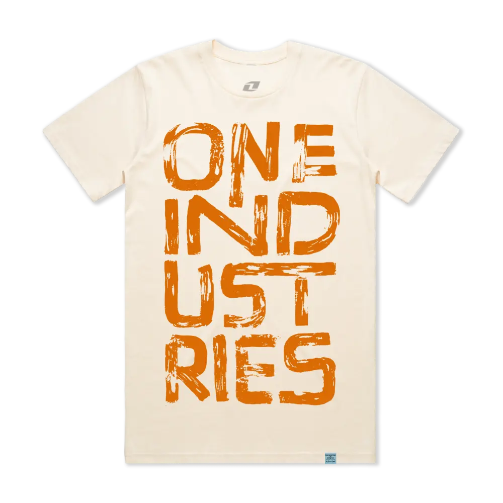 One Industries ONE IND STROKES ECRU L - Z003-K074