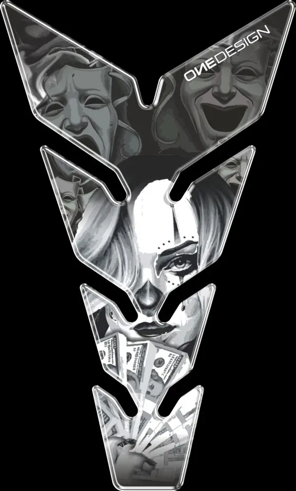 ONEDESIGN - TANK PAD MAX POKER FACE - 43011050