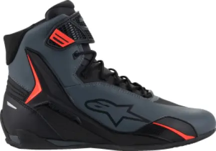 ALPINESTARS (ROAD) - SHOE FASTER V4 BLK/GRY/RD 8.5 - 34053687