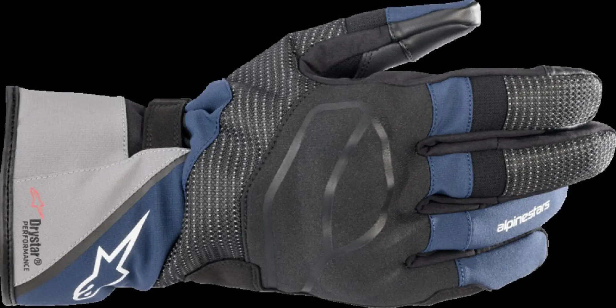 ALPINESTARS (ROAD) - GLOVE ANDES V3 BK/BL L - 33100958